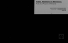Public Assistance in Minnesota: Facts About Programs and Recipients, January 1995