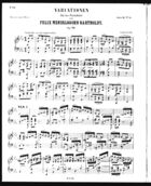 Variationen, Op. 82, E Flat Major
