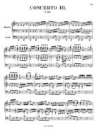 Concerto III, BWV 594, C Major