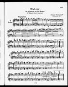 16 Waltzes for Piano Four-Hands (primo), Op. 39