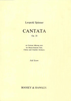 Cantata on German folksong texts, Op. 20