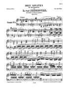Drei Sonaten für das Pianoforte, Sonate No. 6
