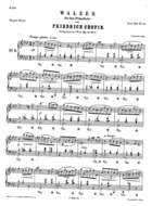 Waltz No. 2, B.138 / Op. 70, No. 2, F Minor