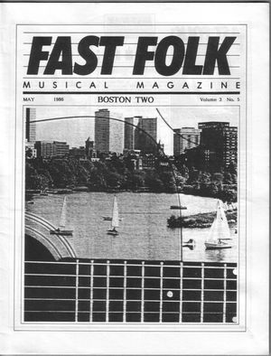 Fast Folk Musical Magazine (Vol. 3, No. 5) Boston Two