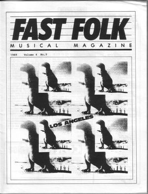 Fast Folk Musical Magazine (Vol. 4, No. 9) Los Angeles