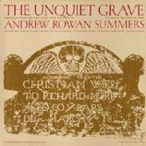 Unquiet Grave and Other American Tragic Ballads