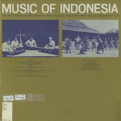     Music of Indonesia, Vol. 1 and Vol. 2  