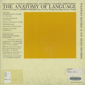 The Anatomy of Language