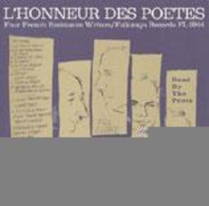 L'Honneur des Poètes: Four French Resistance Writers