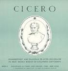 Cicero: Commentary and Readings in Latin and English by Moses Hadas