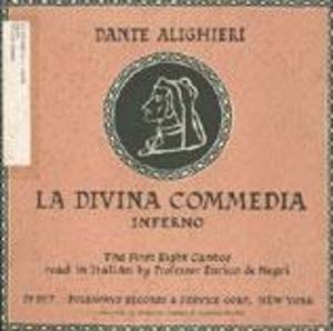La Divina Commedia (The Inferno) - Dante Alighieri: Read by Professor Enrico de Negri in the Original Italian