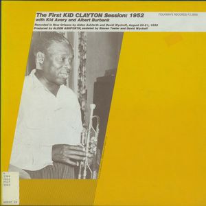 The First Kid Clayton Session: 1952