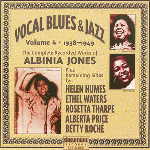Vocal Blues & Jazz, Volume 4 (1938-1949)