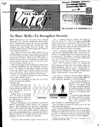 The National Voter, vol. 1, no. 1, May 15, 1951
