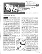 The National Voter, vol. 1, no. 6, September 1, 1951