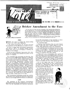 The National Voter, vol. 2 no. 15, March 1, 1953