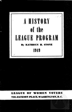 A History of the League Program