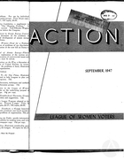 Action, vol. 3 no. 5, September 1947
