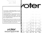 The National Voter, vol. 26 no. 3, Fall 1976
