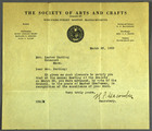 Letter from A. N. Marquis Company to Dorothy Sturgis Harding, January 10, 1938