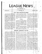 League News, vol. 7 no. 3, December 1933