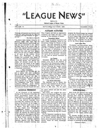 League News, vol. 4 no. 4, September-October 1930