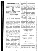 Member's Magazine, vol. 1 no. 8, April 1941