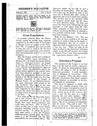 Member's Magazine, vol. 1 no. 6, February 1941