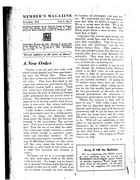 Member's Magazine, vol. 3 no. 2, November 1942