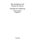 Gesammelte Schriften Band 3: Dialektik der Aufklärung. Philosophische Fragmente