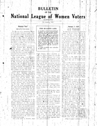 Bulletin, No. 3, December 1927