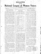 Bulletin, vol. 3 no. 1, May 1929