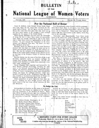 Bulletin, vol. 3 no. 7, January 1930