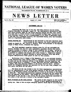 News Letter, vol. 1 no. 22, August 27, 1935