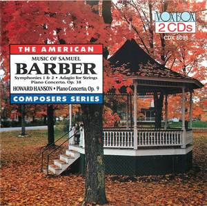 Music of Samuel Barber (CD 1)