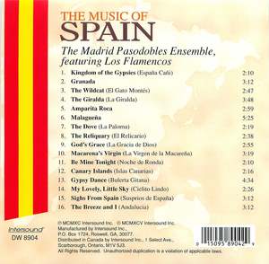 Madrid Pasodobles Ensemble featuring Los Flamencos: The Music of Spain