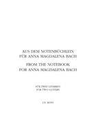 From the notebook for Anna Magdalena Bach