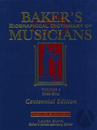Baker's Biographical Dictionary of Musicians, vol. 1