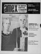 American Expatriate in Canada, Amex-Canada, Vol. 2 no. 8, Whole Number 24, March-April 1971