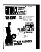 American Expatriate in Canada, Volume 2, Issue 2, Amex-Canada, Vol. 2 no. 2, Whole Number 18, 1970