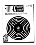 American Expatriate in Canada, Amex-Canada, Vol. 2 no. 5, Whole Number 21, August-September 1970