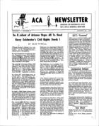ACA Newsletter, Vol. 2 no. 4, August 24, 1964