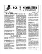 ACA Newsletter, Vol. 2 no. 6, October 5, 1964