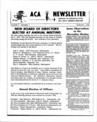 ACA Newsletter, Vol. 3 no. 1, January 1965