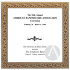 The Symphonic Band: The 56th Annual American Bandmasters Association