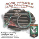 2003 WASBE: Kanagawa University Symphonic Band