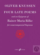 Four Late Poems and an Epigram of Rainer Maria Rilke, Op.23