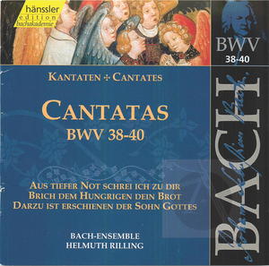 Bach: Cantatas, BWV 38-40