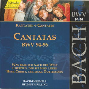 Bach: Cantatas, BWV 94-96