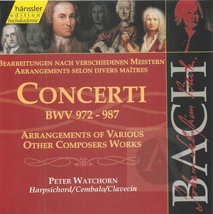 Concerti, BWV 972-987 (CD 2)